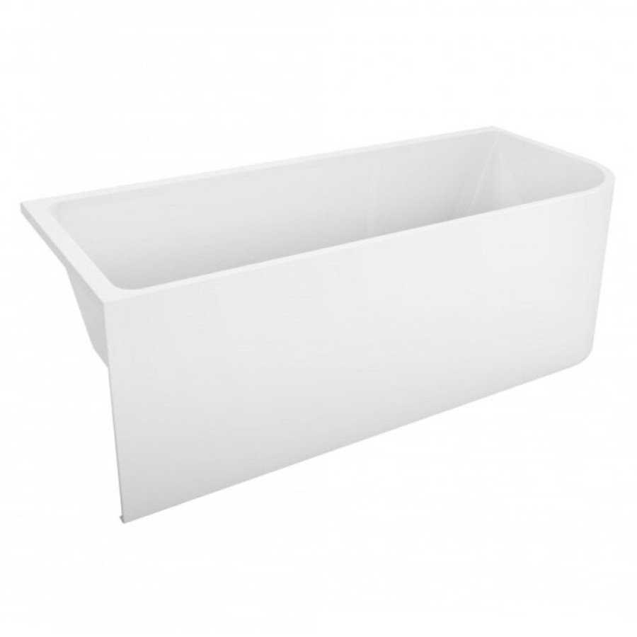 Ванна акриловая BelBagno BB712-1500-730-L/R, 150 х 75 см, слив-перелив в комплекте, белая