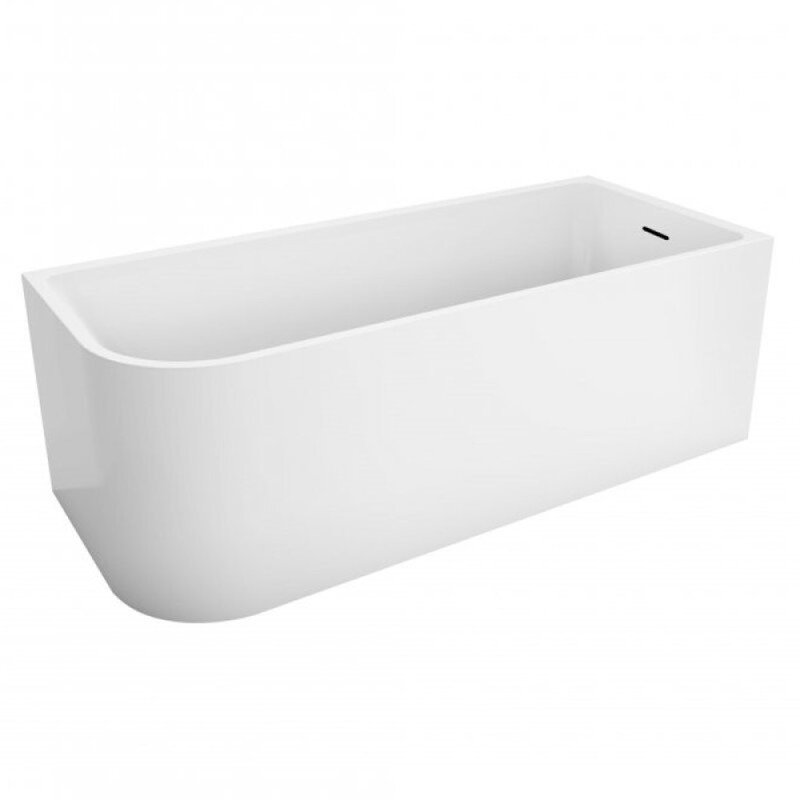 Ванна акриловая BelBagno BB712-1500-730-L/R, 150 х 75 см, слив-перелив в комплекте, белая