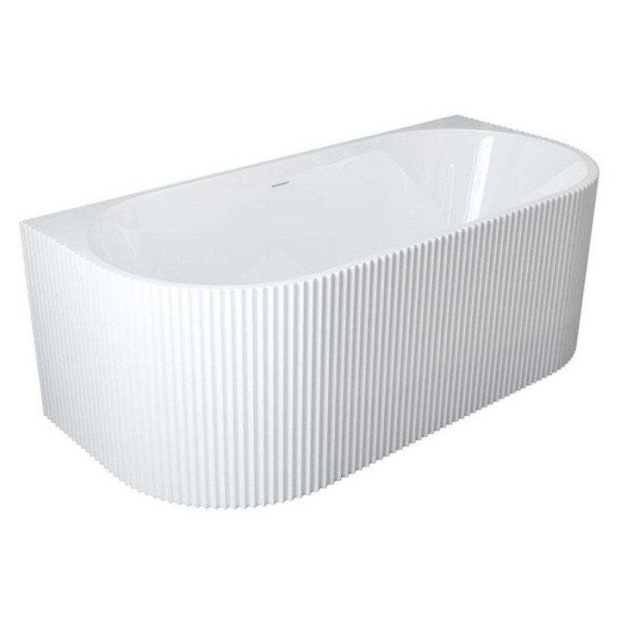 Ванна акриловая Belbagno BB713-1700-800, 170 x 80 см, слив-перелив в комплекте, белая
