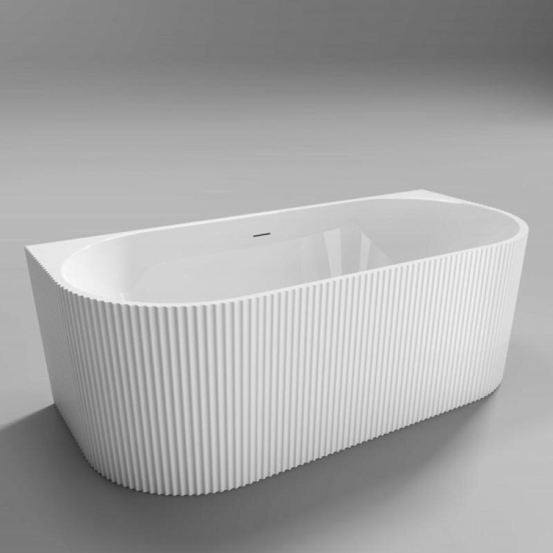 Ванна акриловая Belbagno BB713-1700-800, 170 x 80 см, слив-перелив в комплекте, белая