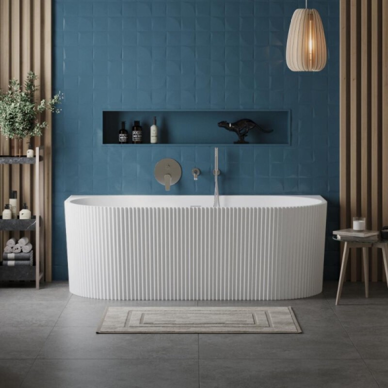 Ванна акриловая Belbagno BB713-1700-800-MATT, 170 x 80 см, цвет белый матовый