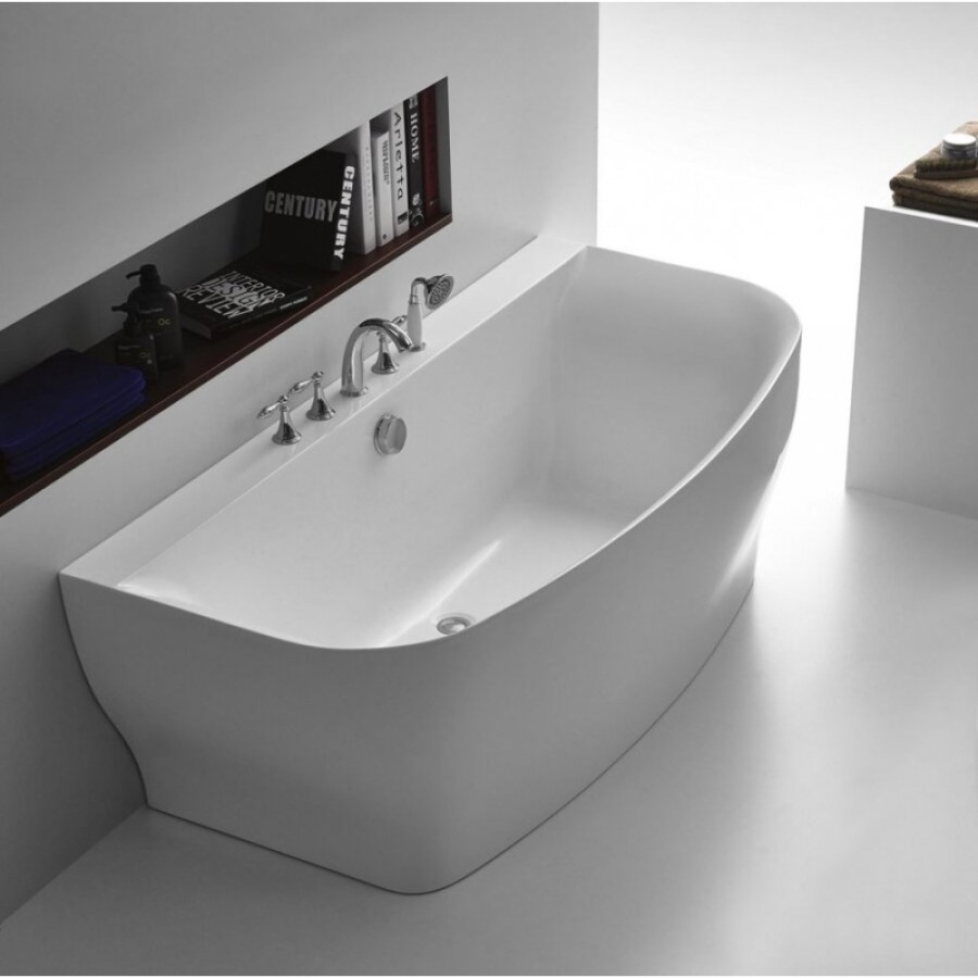 Ванна акриловая BelBagno BB74-1650, 165 x 80 см, белая
