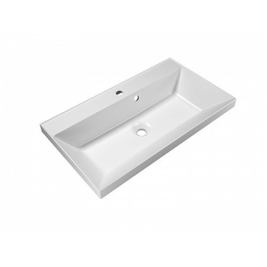 Раковина из литьевого мрамора BelBagno Aurora BB800/450-LV-MR-AST, 80 x 45 см
