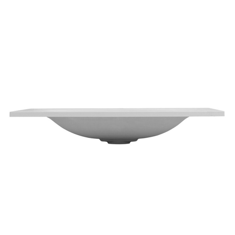 Раковина BelBagno BB800/450-LV-MR-FT, 80 см, искусственный камень, белый
