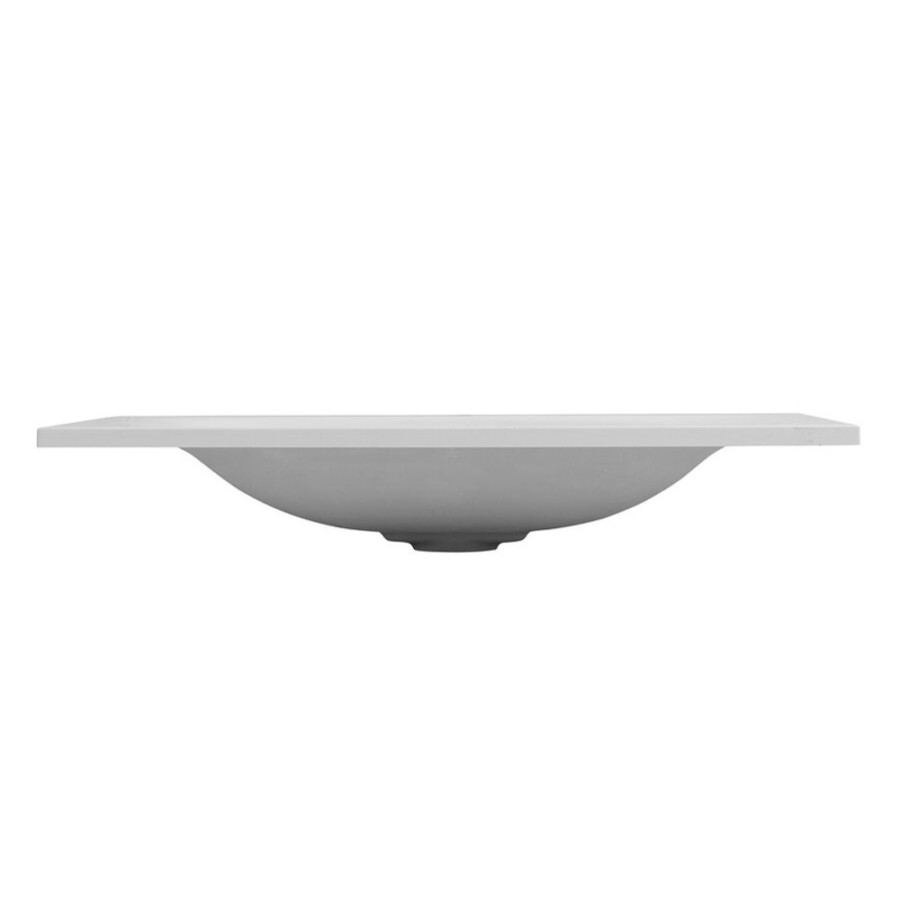 Раковина BelBagno BB800/450-LV-MR-FT, 80 см, искусственный камень, белый