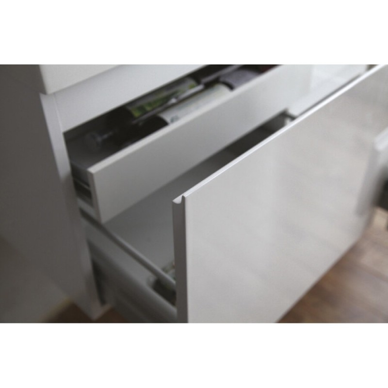 Тумба под раковину BelBagno Luce BB800VAC/BL, цвет Bianco Lucido