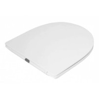 Крышка-сиденье для унитаза BelBagno BB8134SC, микролифт, металлическое крепление, белый
