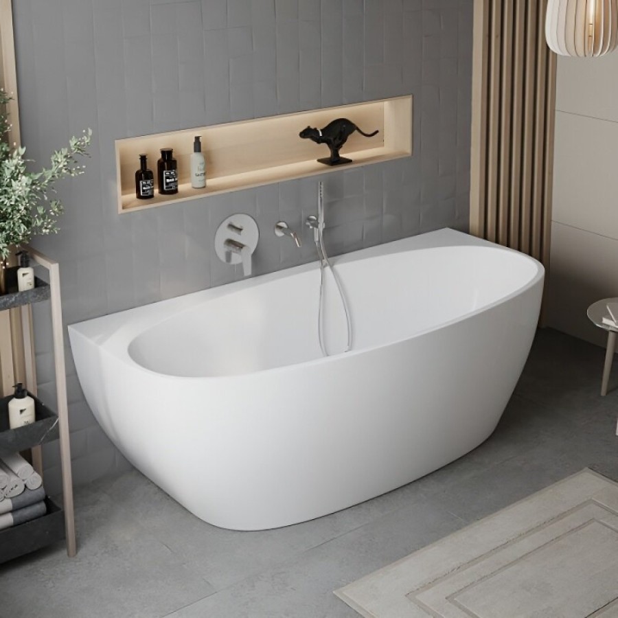 Ванна акриловая BelBagno BB83-1700-W0, 170 х 80 см, белая