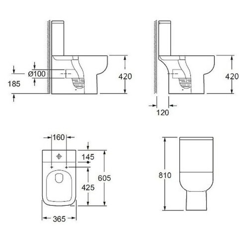 Напольный унитаз-компакт BelBagno Aurora BB8604CPR-SC, без бачка, безободковый, крышка микролифт, белый