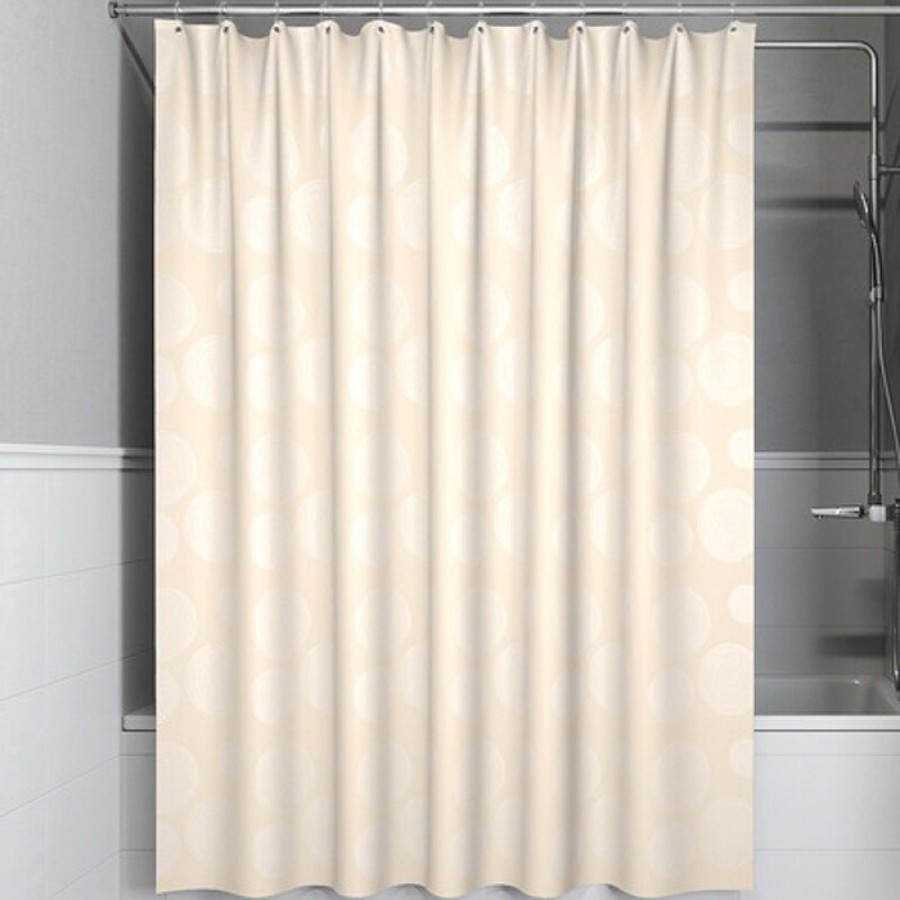 Штора для ванной комнаты Iddis Base BD02P18i11, 180 x 200 см, полиэстер, цвет бежевый