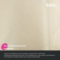 Штора для ванной комнаты Iddis Base BD02P18i11, 180 x 200 см, полиэстер, цвет бежевый
