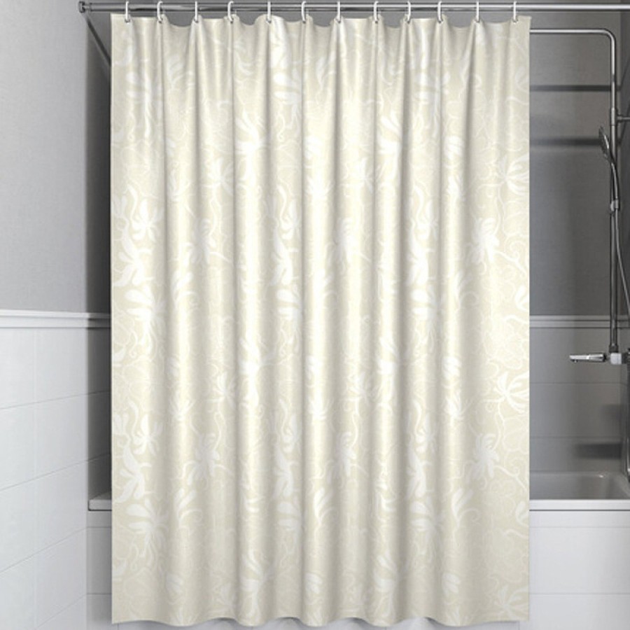 Штора для ванной комнаты Iddis Base BD04P18i11, 180 x 200 см, полиэстер, цвет бежевый