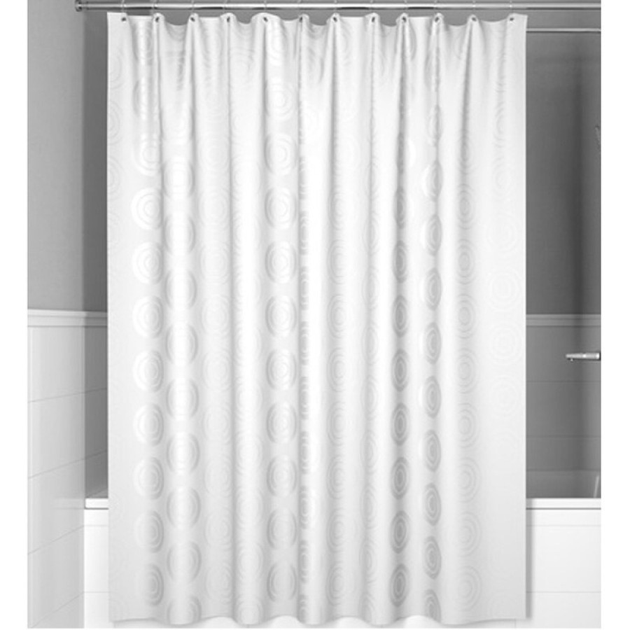Штора для ванной комнаты Iddis Base BD04P24i11, 240 x 200 см, полиэстер, цвет белый