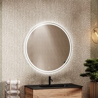 Зеркало Sancos Bella BE900, 90 см, с LED подсветкой