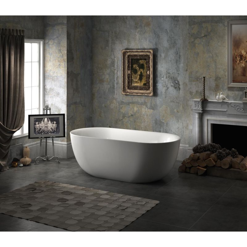 Акриловая ванна BELBAGNO BB27, 1500x780x590