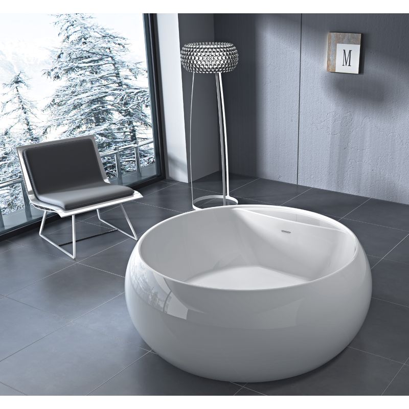 Акриловая ванна BELBAGNO BB30-1550, 1550x1550x600