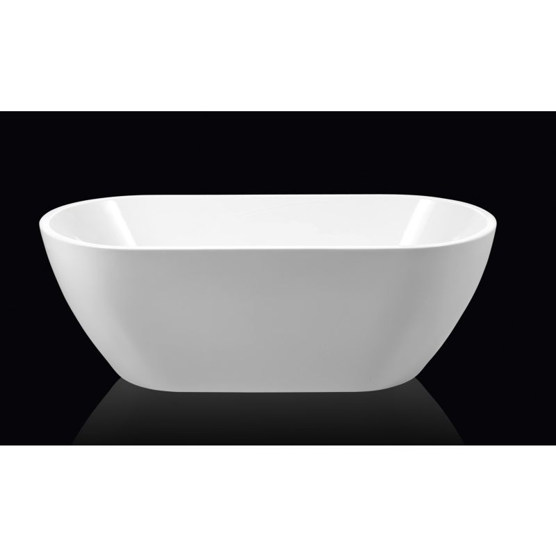 Акриловая ванна без перелива BELBAGNO BB70-1500-W0, 1500x750x570