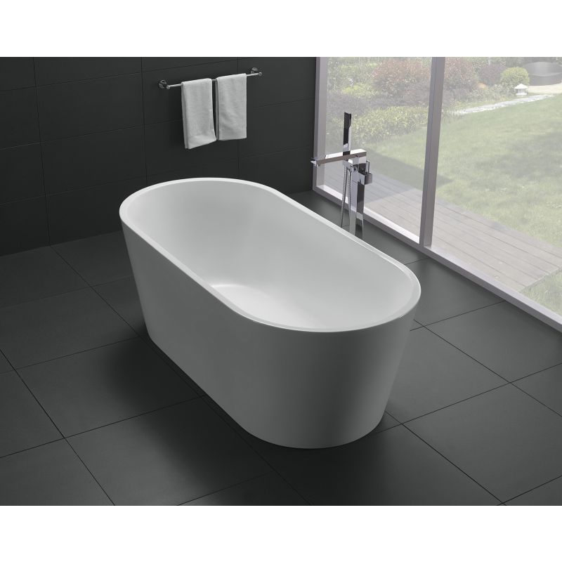 Акриловая ванна без перелива BELBAGNO BB71-1800-W0, 1800x800x600