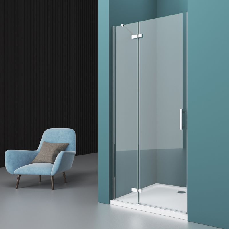 Душевая дверь BelBagno KRAFT-B-12-60/20-C-Cr-L