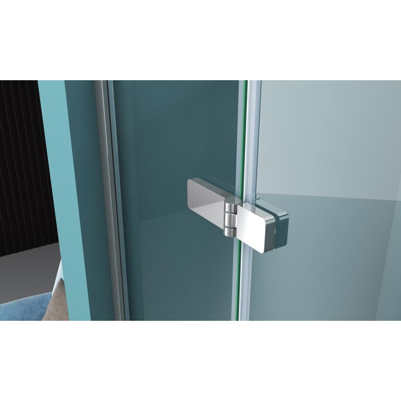 Душевая дверь BelBagno KRAFT-B-12-60/40-C-Cr-R