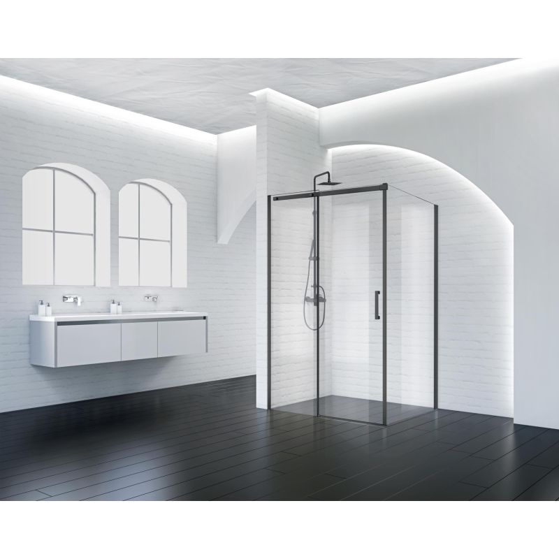 Душевой уголок BelBagno ACQUA-AH-1-150/90-C-NERO