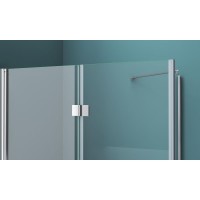 Душевой уголок BelBagno ALBANO-ASH-1-90/80-C-Cr