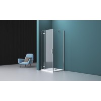 Душевой уголок BelBagno KRAFT-AH-12-100/80-C-Cr-L