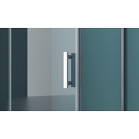 Душевой уголок BelBagno KRAFT-AH-12-100/80-C-Cr-L