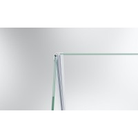 Душевой уголок BelBagno KRAFT-AH-12-100/80-C-Cr-L