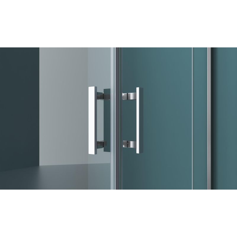 Душевой уголок BelBagno KRAFT-AH-22-100/90-C-Cr-L