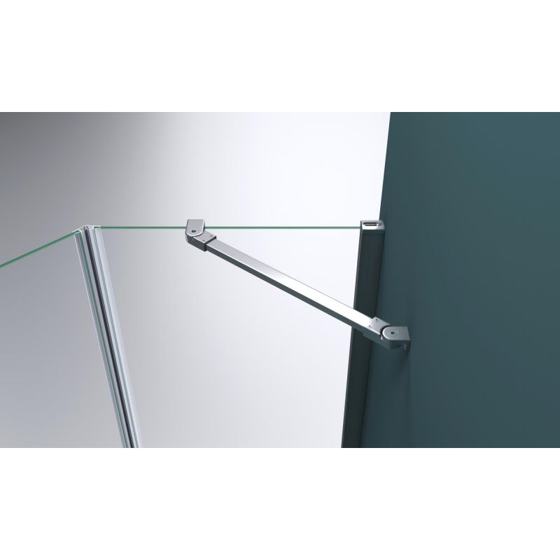 Душевой уголок BelBagno KRAFT-P-1-100-C-Cr-L