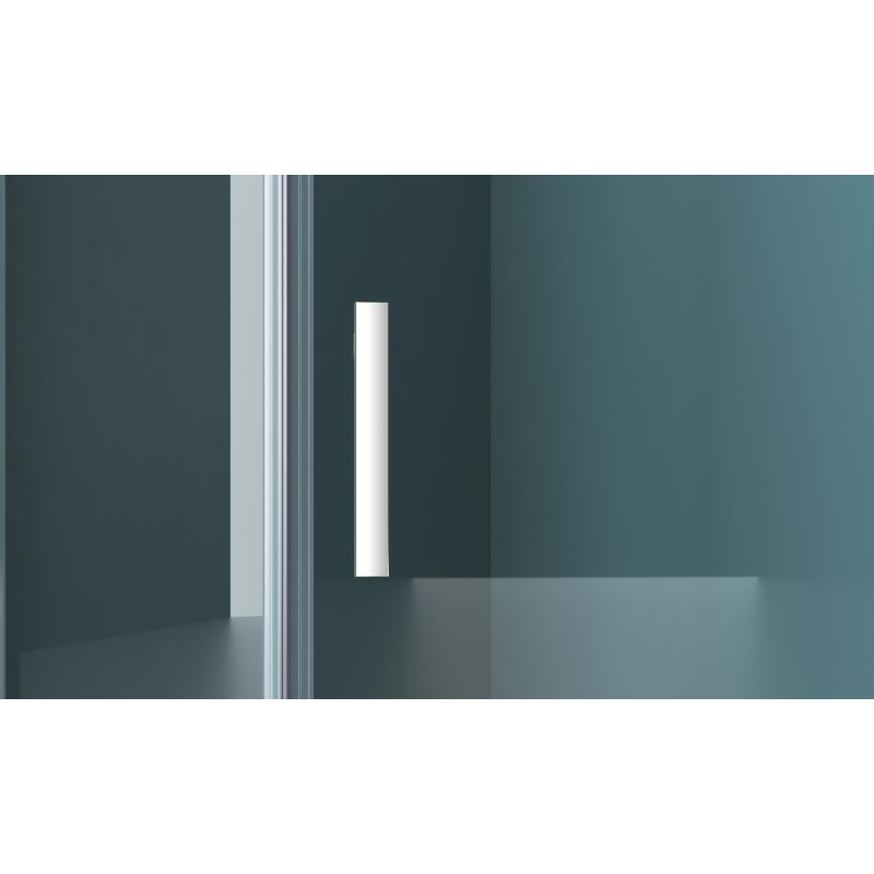 Душевой уголок BelBagno KRAFT-P-1-90-C-Cr-R