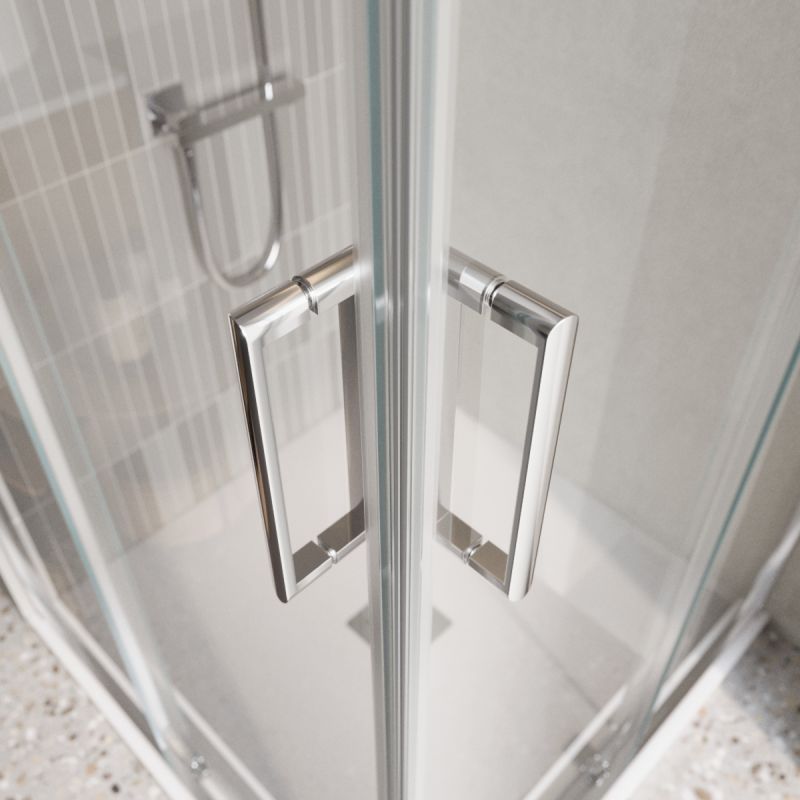 Душевой уголок BelBagno LUCE-A-2-100-C-Cr