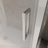 Душевой уголок BelBagno LUCE-AH-1-140/80-C-Cr