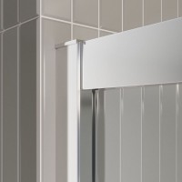 Душевой уголок BelBagno LUCE-AH-22-120/110-C-Cr