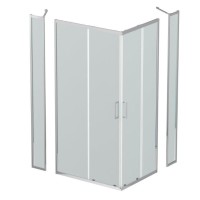 Душевой уголок BelBagno LUCE-AH-22-120/110-C-Cr