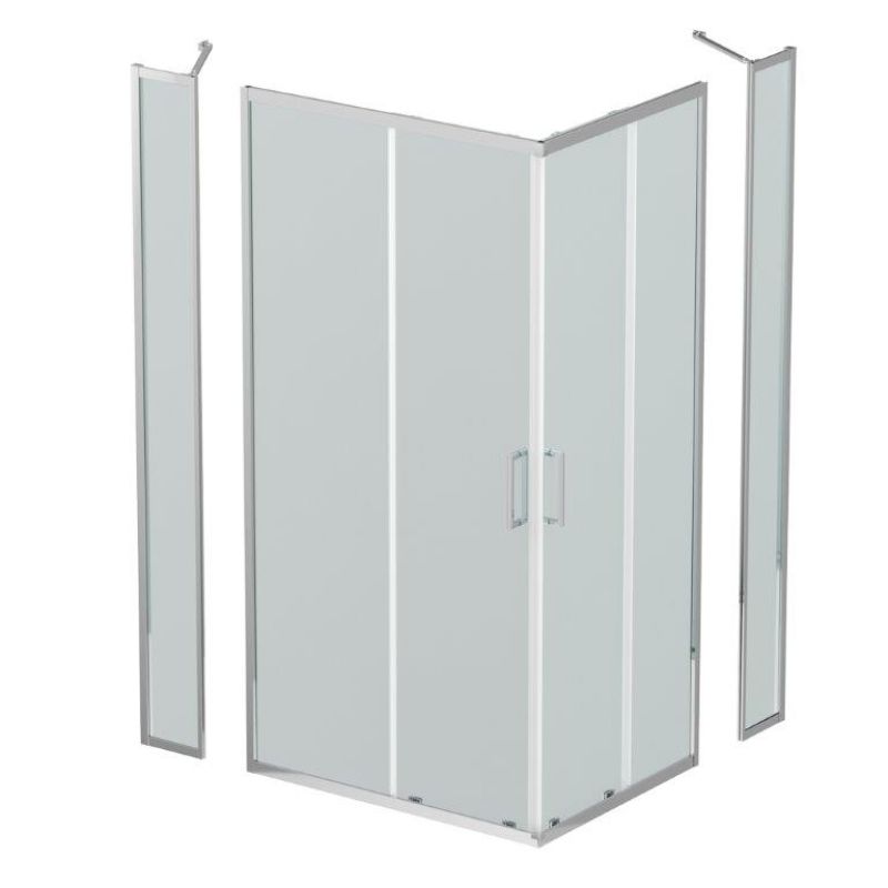 Душевой уголок BelBagno LUCE-AH-22-130/110-C-Cr