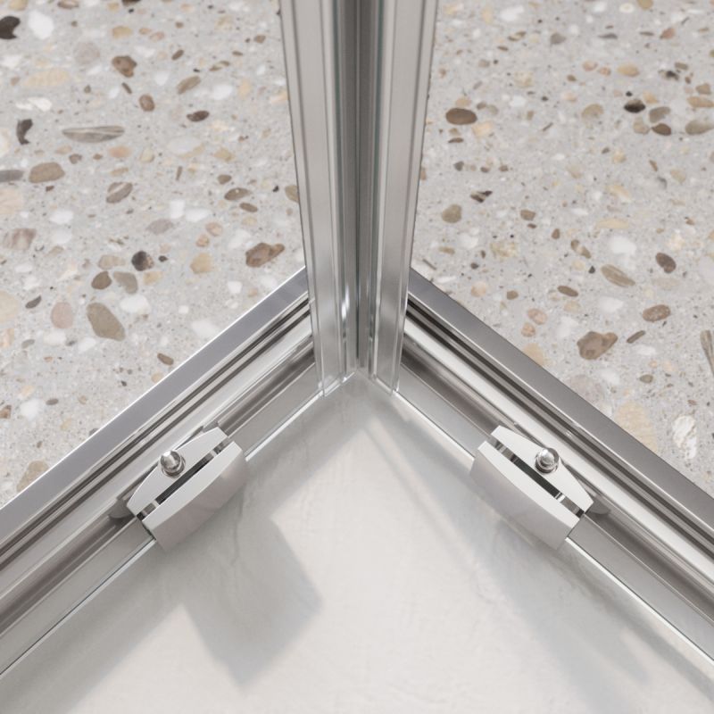 Душевой уголок BelBagno LUCE-AH-22-140/120-C-Cr