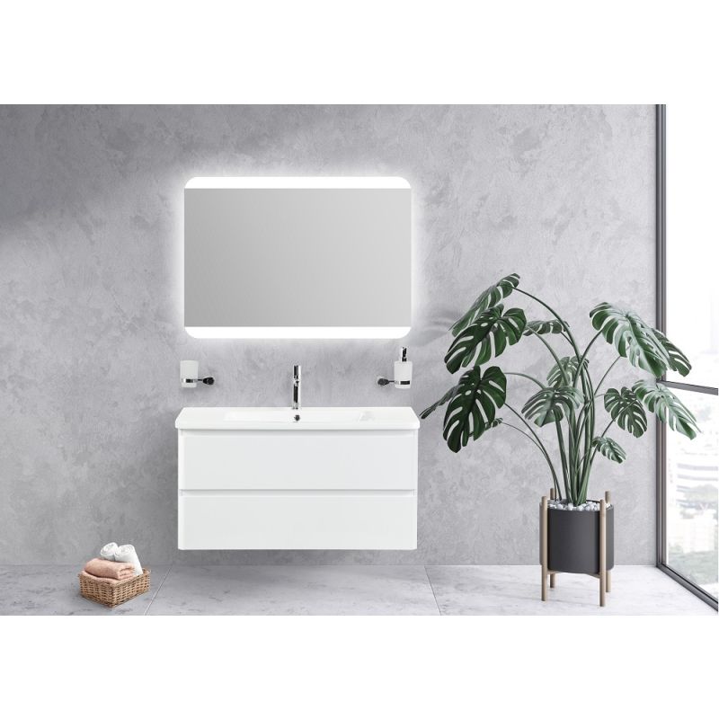 Зеркало BelBagno SPC-CEZ-1000-700-LED-BTN