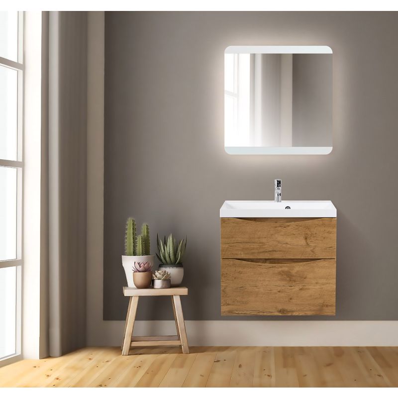 Зеркало BelBagno SPC-CEZ-700-700-LED-BTN