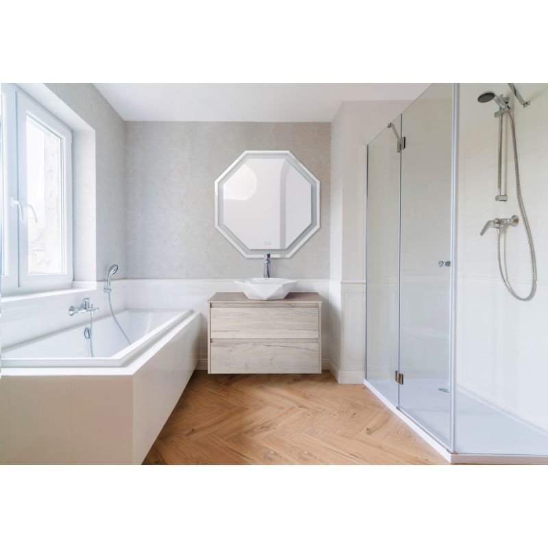 Зеркало BelBagno SPC-OTT-800-800-LED-TCH-WARM