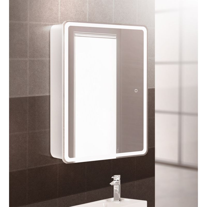 Зеркало-шкаф BelBagno SPC-MAR-600/800-1A-LED-TCH
