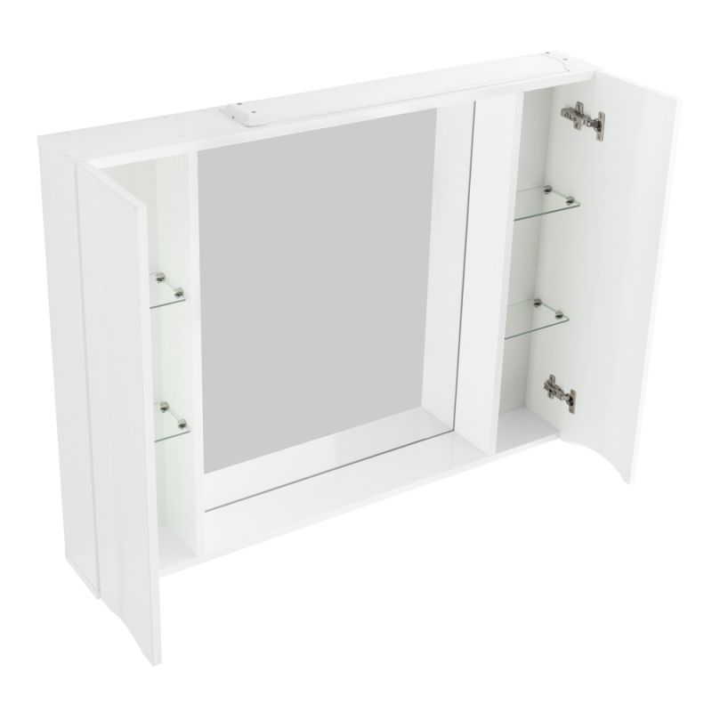 Зеркальный шкаф BelBagno MARINO-SPC-1000/750-2A-BL-P