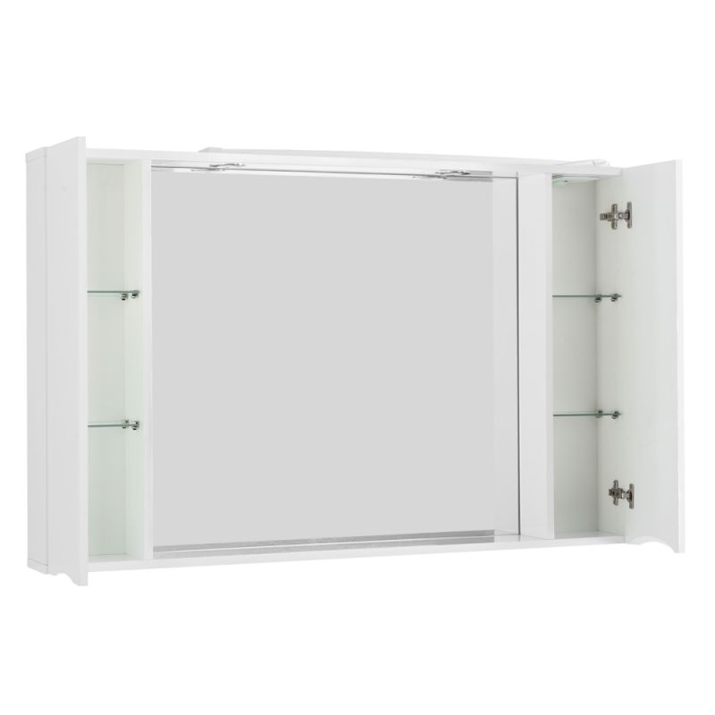 Зеркальный шкаф BelBagno MARINO-SPC-1200/750-2A-BL-P