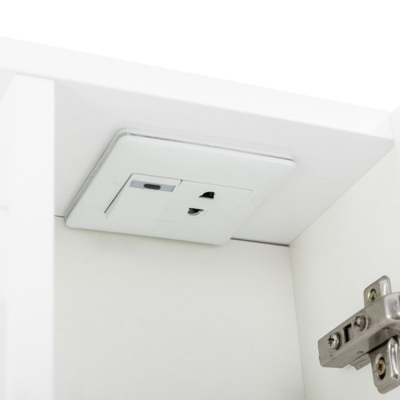 Зеркальный шкаф BelBagno MARINO-SPC-1200/750-2A-BL-P