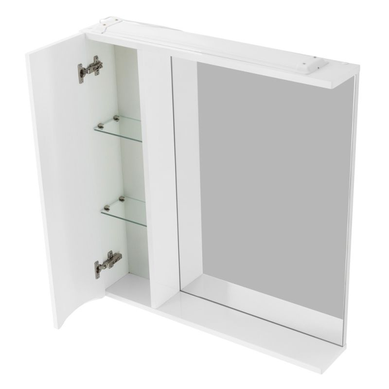 Зеркальный шкаф BelBagno MARINO-SPC-600/750-1A-BL-P-L