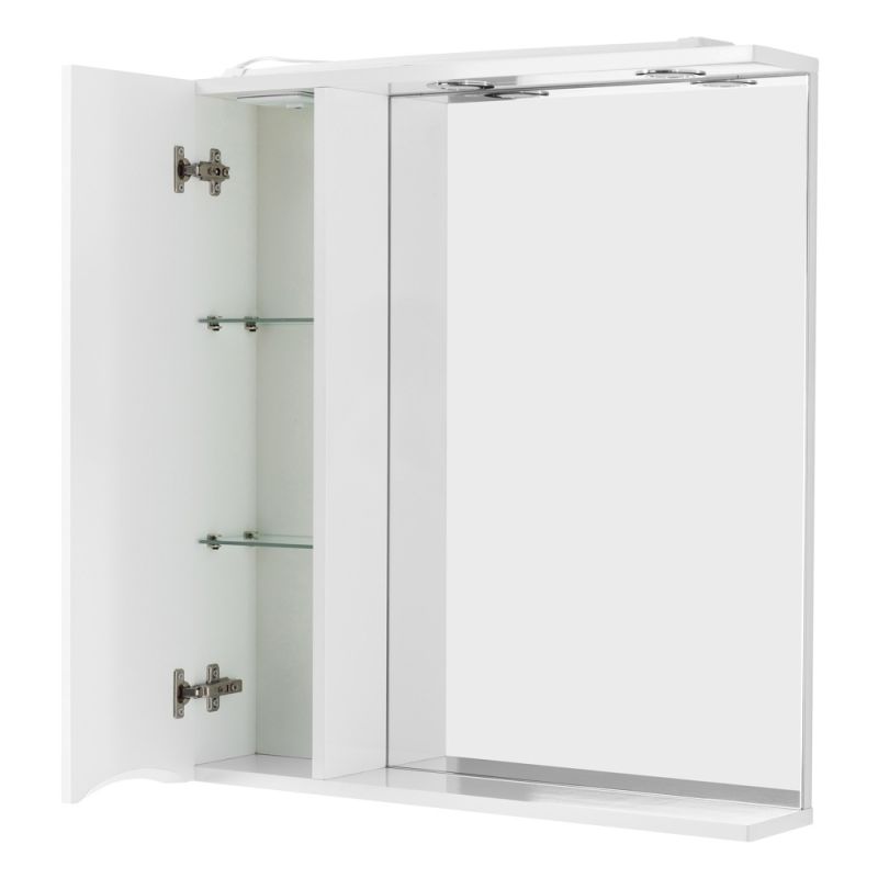 Зеркальный шкаф BelBagno MARINO-SPC-700/750-1A-BL-P-L