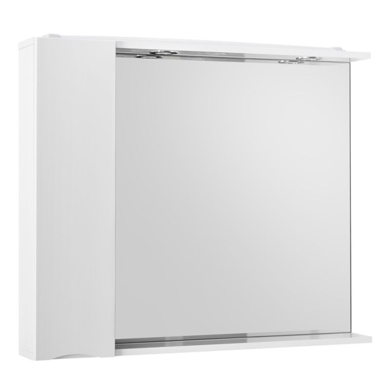 Зеркальный шкаф BelBagno MARINO-SPC-800/750-1A-BL-P-L