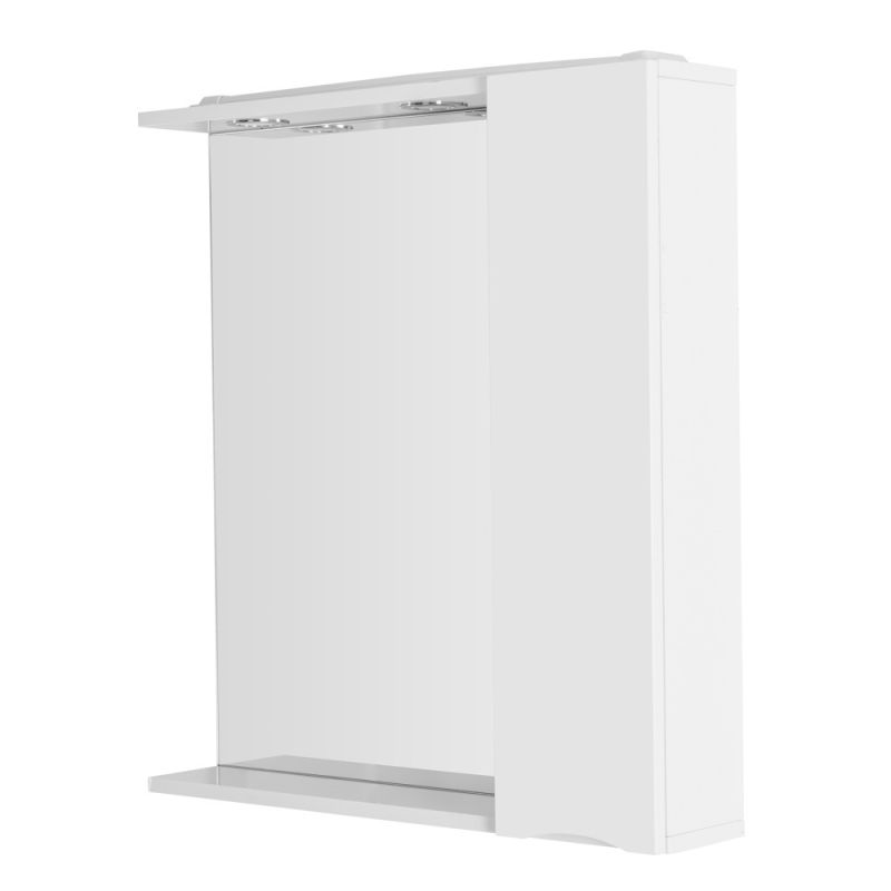 Зеркальный шкаф BelBagno MARINO-SPC-600/750-1A-BL-P-R