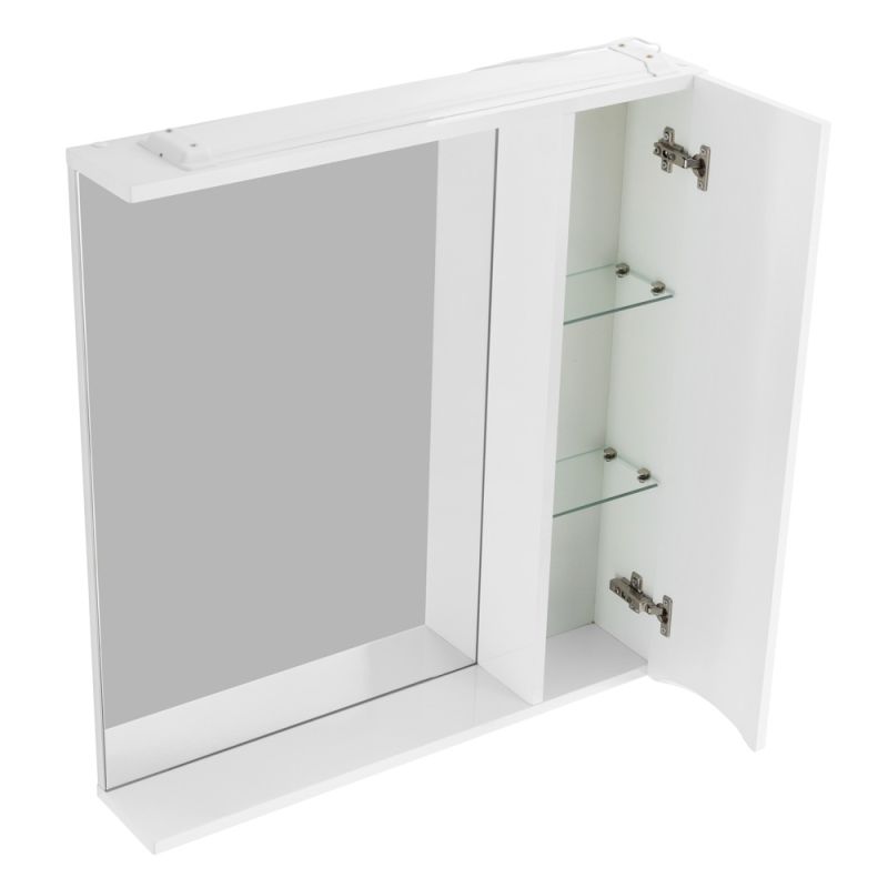 Зеркальный шкаф BelBagno MARINO-SPC-600/750-1A-BL-P-R